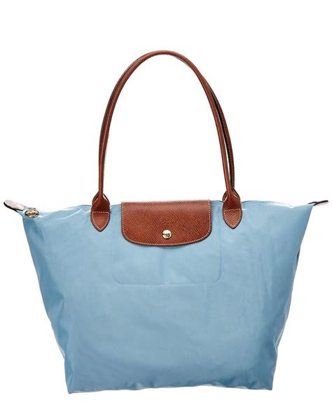 longchamp creme - Longchamp large nylon tote.